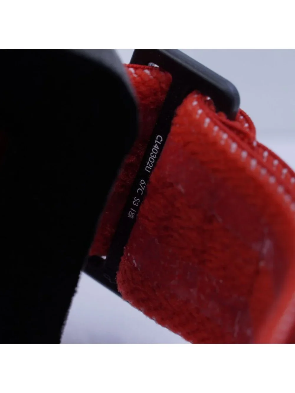 Celine CL40302U SKI MASK 67C Shield Sunglasses / Ski Mask - Red / Gold